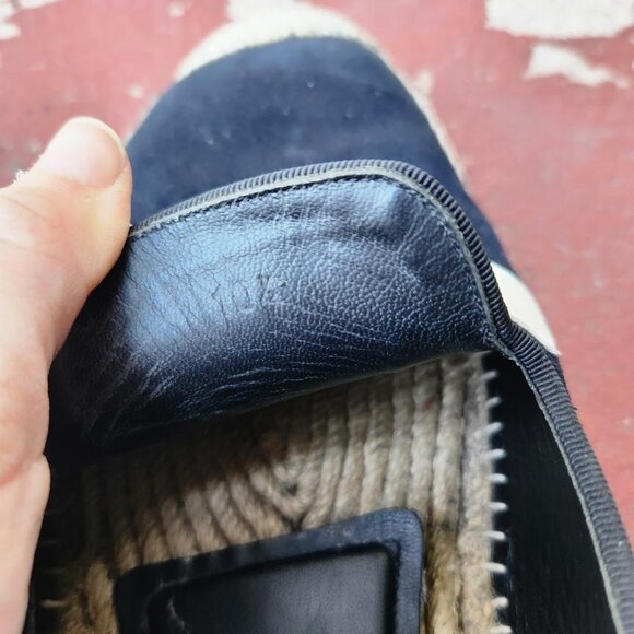 FENDI Navy Monster Espadrilles main image 9
